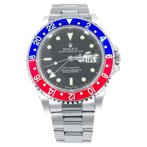 rolex uhr rot blau|rolex gmt master.